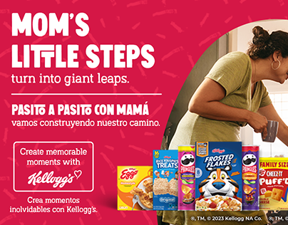 Kellogg's x Albertsons Mother's Day Ad Campaign