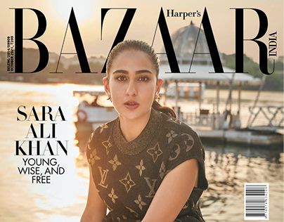 Harper’s Bazaar with Sara Ali Khan