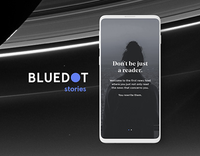 Bluedot Stories - UX UI Case Study