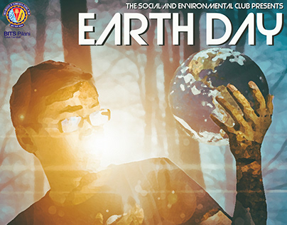 EARTH DAY POSTER FOR BITS PILANI