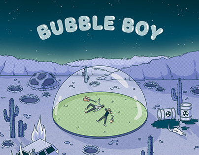 Bubble Boy | Album Cover Illustration