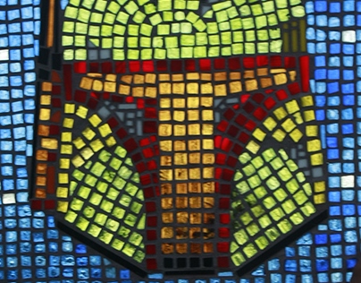 Boba Fett Mosaic