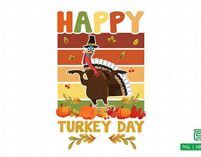 Happy Turkey Day PNG ,Happy Thanksgiving