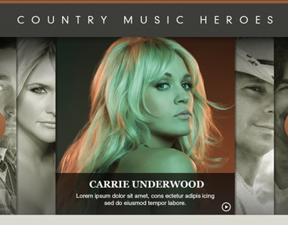 Country Music Heroes Spotify App