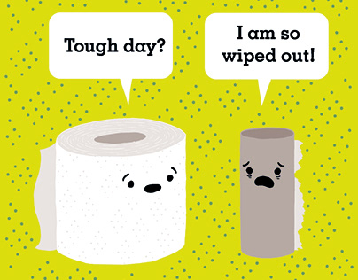 Toilet Paper Greeting Card