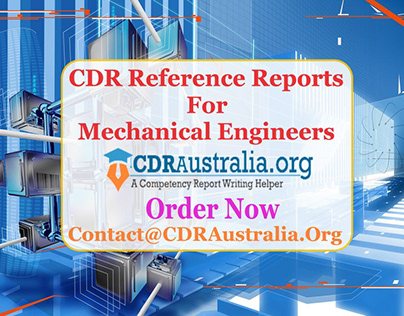 CDR Reference Reports For Mechanical Engineers