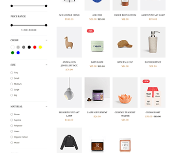 Shopify E-Commerce Online Store