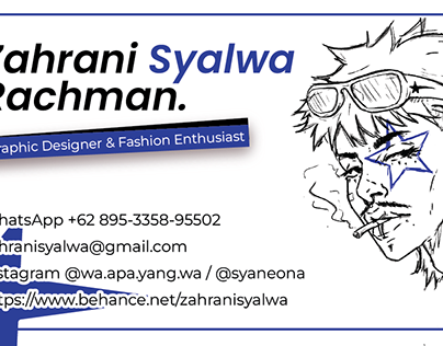 Zahrani Syalwa Rachman's Name Card