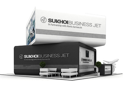 Sukhoi Business Jet (100sqm), JetExpo 2014, Moscow