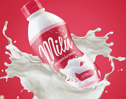 Milù milk branding