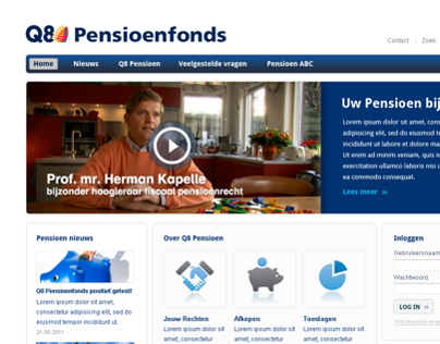 Q8 Pensioenfonds (pitch)