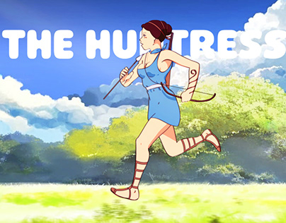 Diana the Huntress 2D Animation