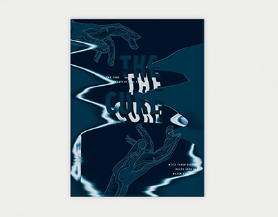 The Cure Gig Poster