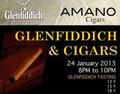 Amano Cigars - EVENT - Glenfiddich & Cigar Tasting
