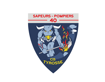 SAPEURS-POMPIERS TYROSSE / Création logotype