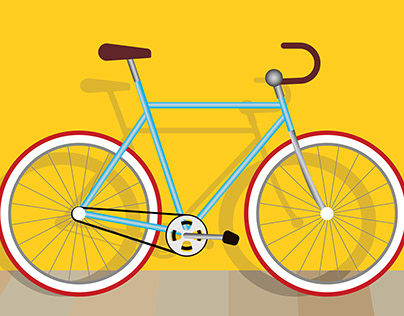 10 BICYCLE FLAT DESIGN