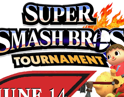 Smash Brothers Tournament Posters