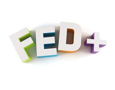 Making of FED+ logo