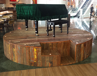 PIANO STAGE DESIGN SHOPPING CENTER BH - BRAZIL