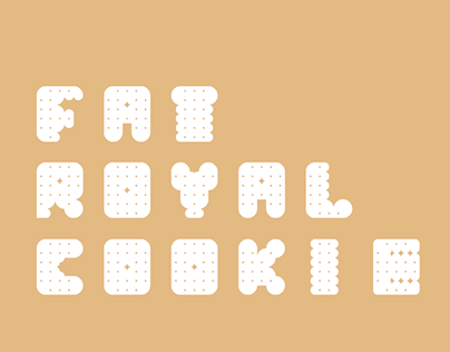 Fat Royal Cookie - font