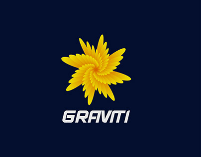 Graviti Flowers Logo design