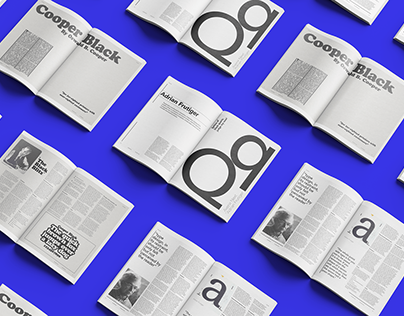 Typographers magazine layout