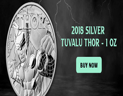 2018 Silver Tuvalu Thor - 1 oz