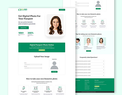 Landing Page UI Design for PPC
