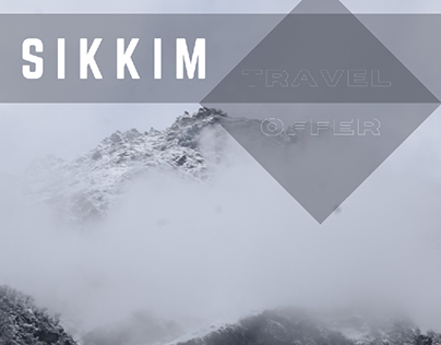 Sikkim Travel Poster
