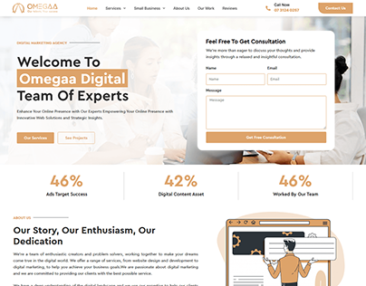 omegaa.com.au |Design and Develop Services Website