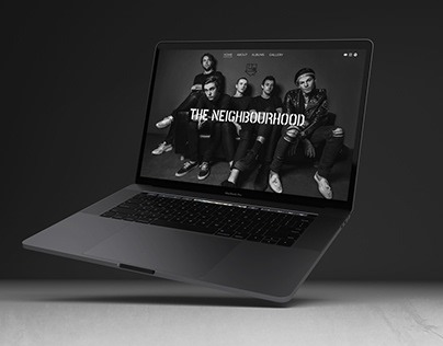 The Neighbourhood band website design