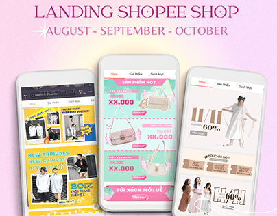 Landing Shopee Shop August - September - October