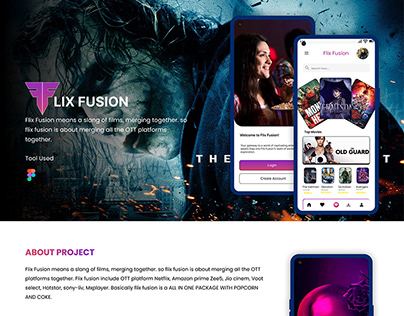 Flix Fusion UI/UX Case Study