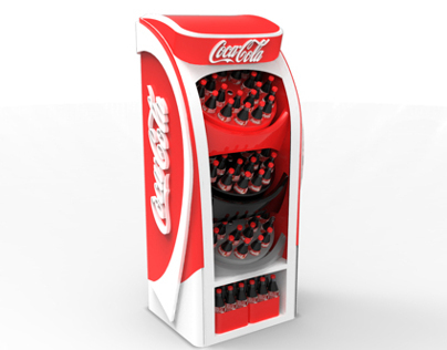 Turntable Coca-Cola Stand