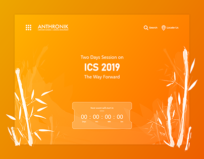 Anthronik - Website UI Design