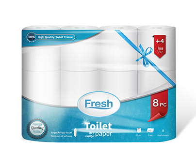 Fresh Toilet Paper Packaging