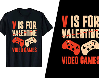 Gaming T-shirt Design