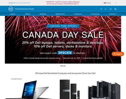 Dell Financial Services Canada Coupons