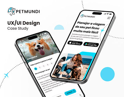 PETMUNDI | Pet Travel Assistant - UX/UI Case Study