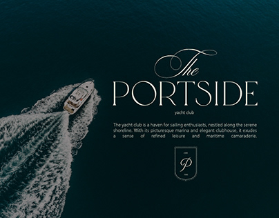 The Portside - yacht club identity