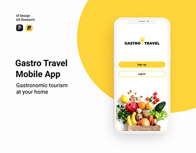 Gastro travel - Mobile app