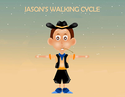 Jason's walking cycle (2D)