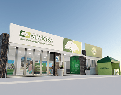 Mimosa Exhibition Stand Design