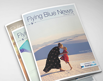 Air France KLM, Flying Blue Mileage Summary magazine