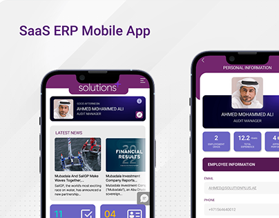 SaaS ERP Mobile App