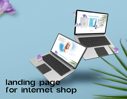 Landing page for internet shop