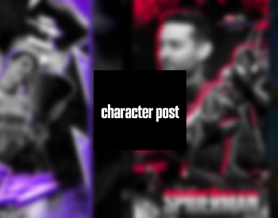 Characters posts