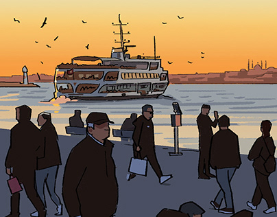 Istanbul Travel Sketches