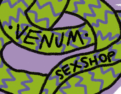 Venum Sexshop - Logo + Ilustraciones