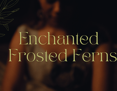 Enchanted Frosted Ferns | Fashion and Styling
